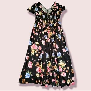 Torrid floral maxi dress